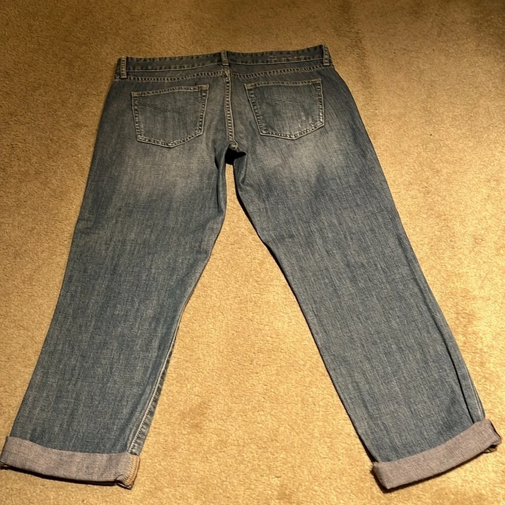 NWT Gap distressed denim cropped leg size 26/4R soft - Picture 5 of 5